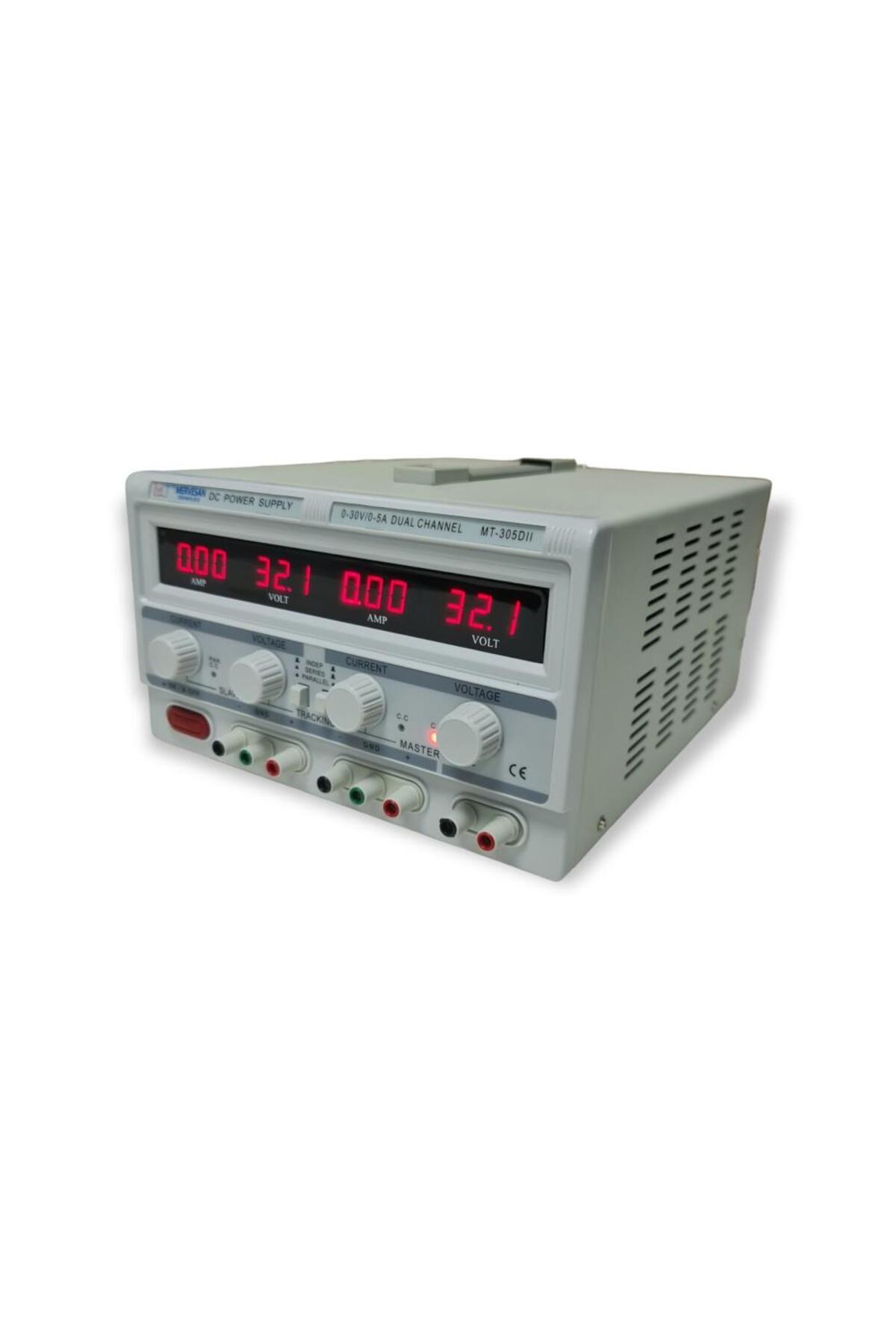 Mervesan Mt-305dıı 0-30v 0-5a Çift Kanal Dijital Güç Kaynağı
