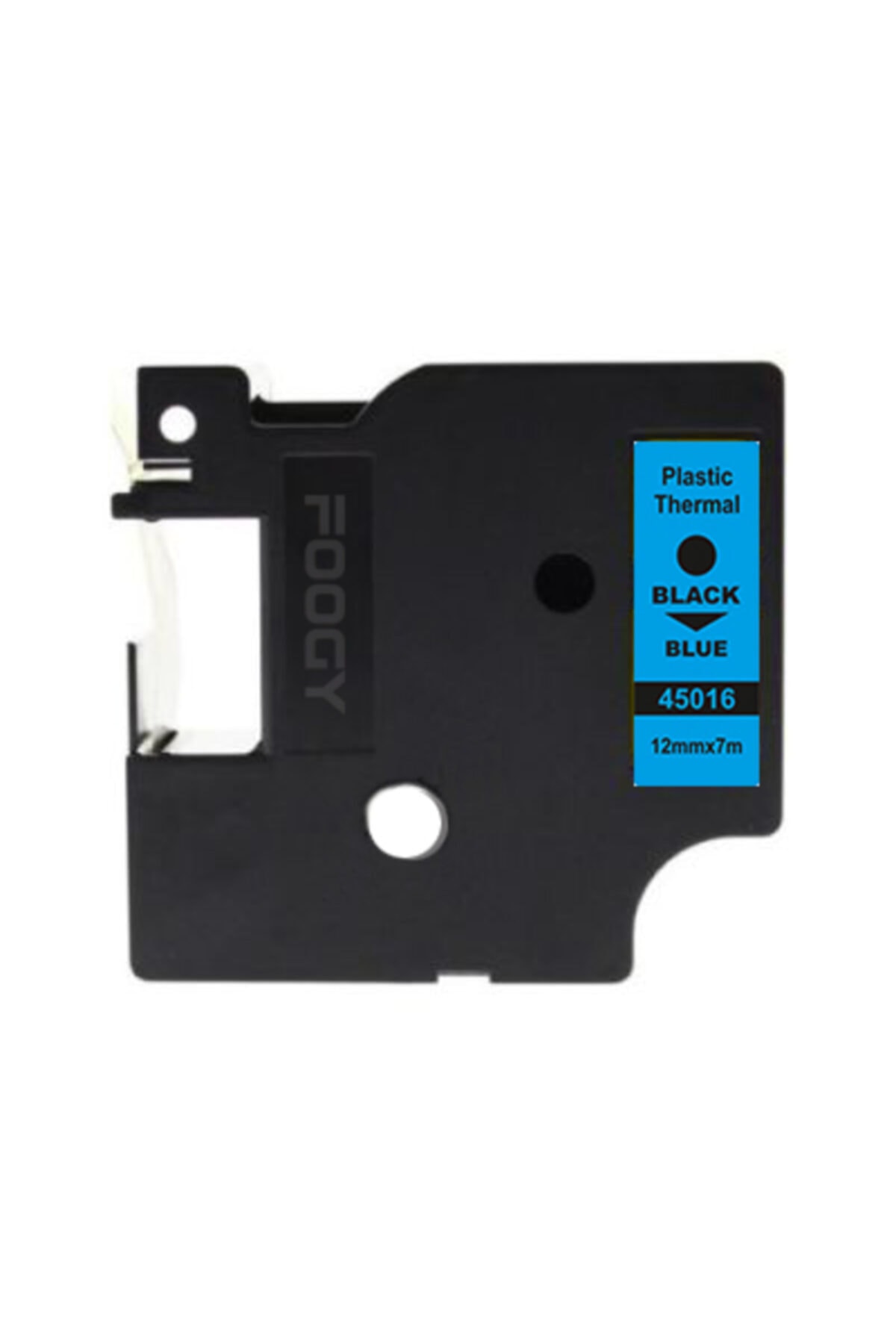Dymo D1 Muadili Thermal Plastik Şerit Etiket Mavi-siyah 12 Mm X 7 Mt
